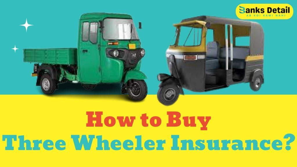 Three Wheeler Insurance