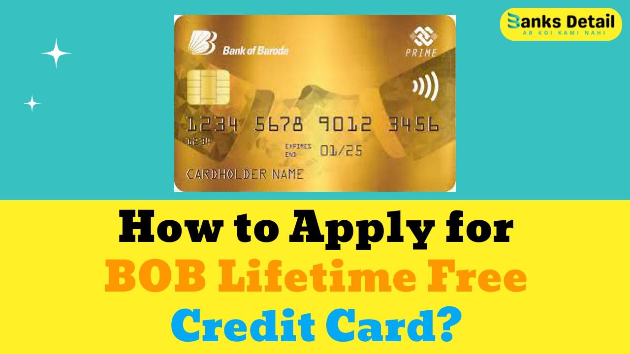 bob lifetime free credit card