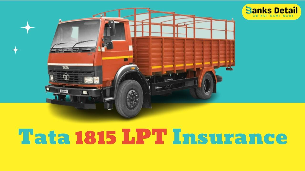 Tata 1815 LPT Insurance