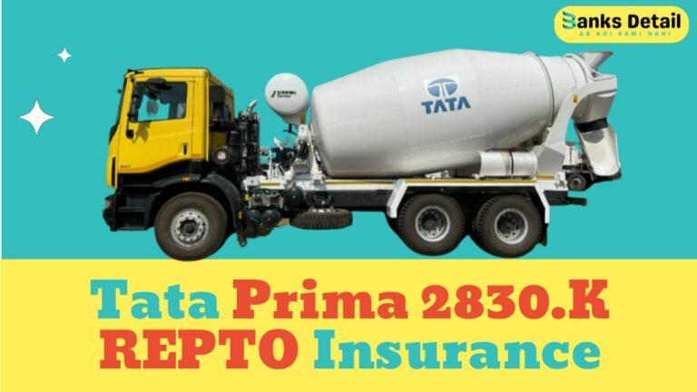Get the Best Tata Prima 2830.K REPTO Insurance Rates Today!