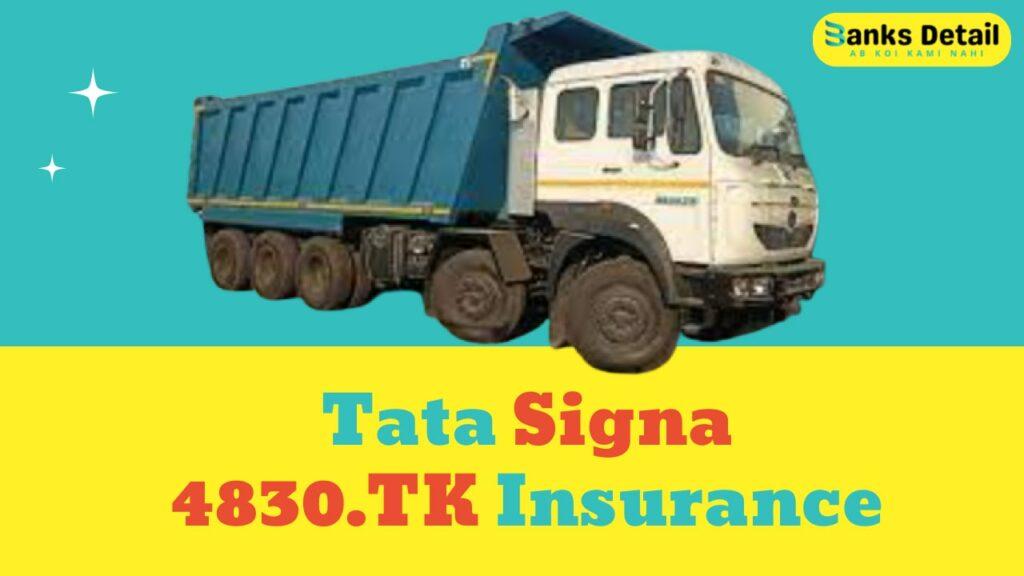 Tata Signa 4830.TK Insurance