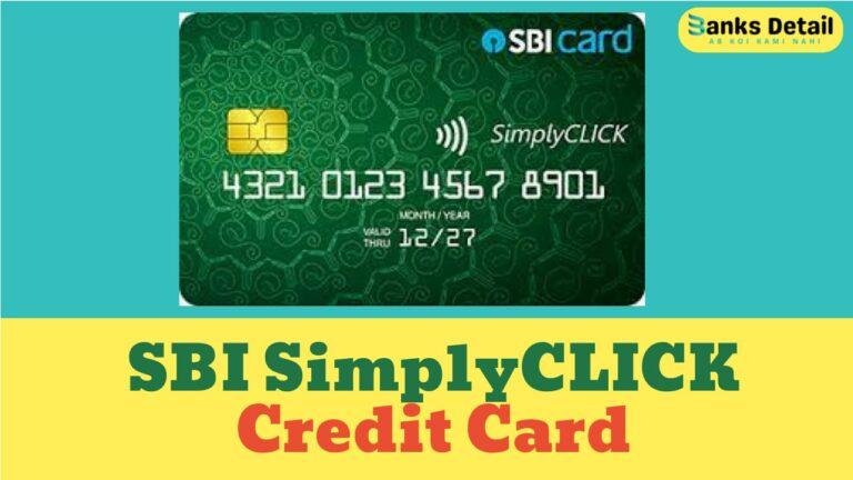 SBI SimplyCLICK Credit Card: Earn 10x Rewards on Online Shopping