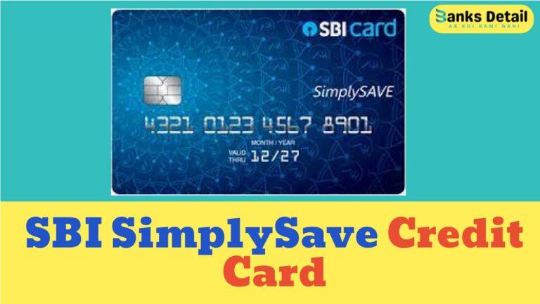 SBI SimplySave Credit Card | Earn Big Rewards on Everyday Spends