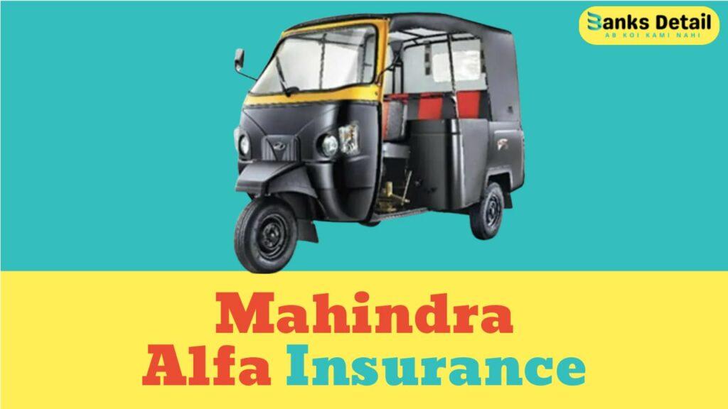 Mahindra Alfa Insurance