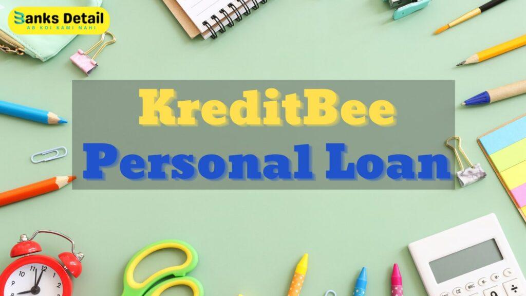 kreditbee personal loan interest rate