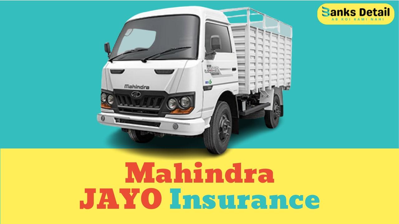 Mahindra JAYO Insurance