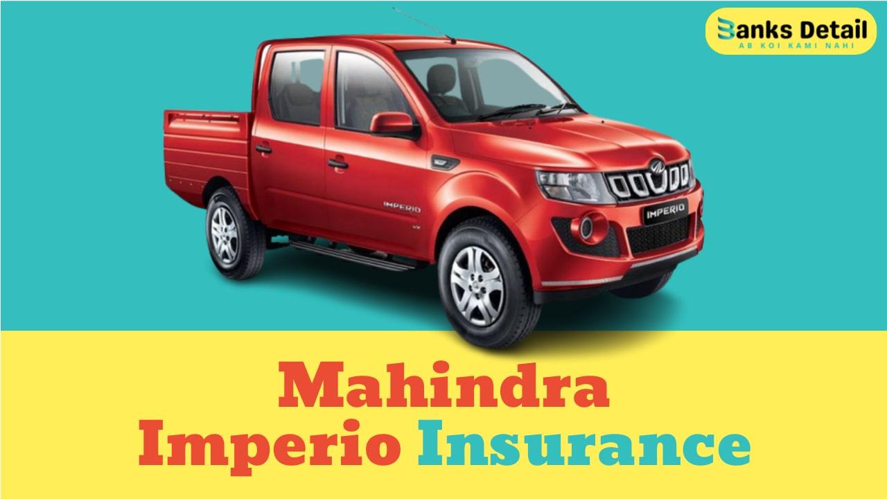 Mahindra Imperio Insurance